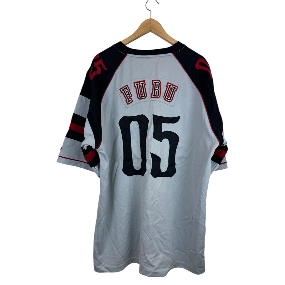 FUBU Vintage Collection Y2K XXL 05 Jersey 1992 Hip Hop Grey The Collection‎ - Picture 3 of 6